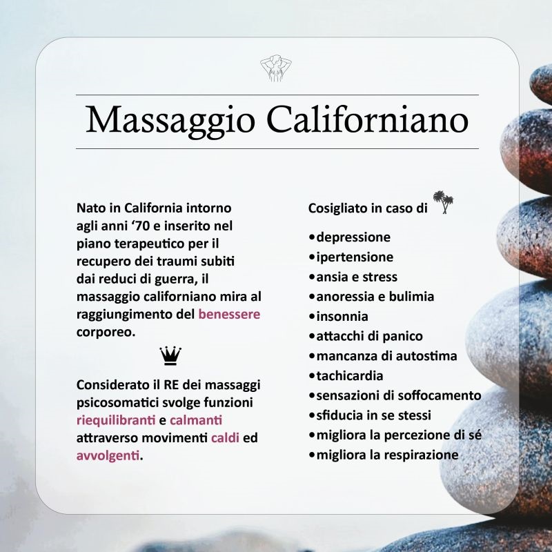 massaggio californiano